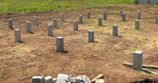 Фундамент на забивных жб сваях под ключ в Вичуге - фундамент из забивных железобетонных свай цена от 3143 руб/м2
